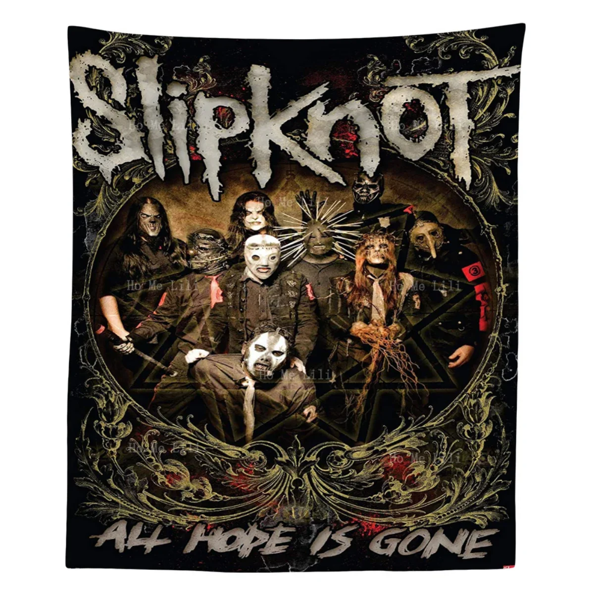 Группа тестов которые носят маски и смотрит вперед гобелен от Ho Me Lili для декора