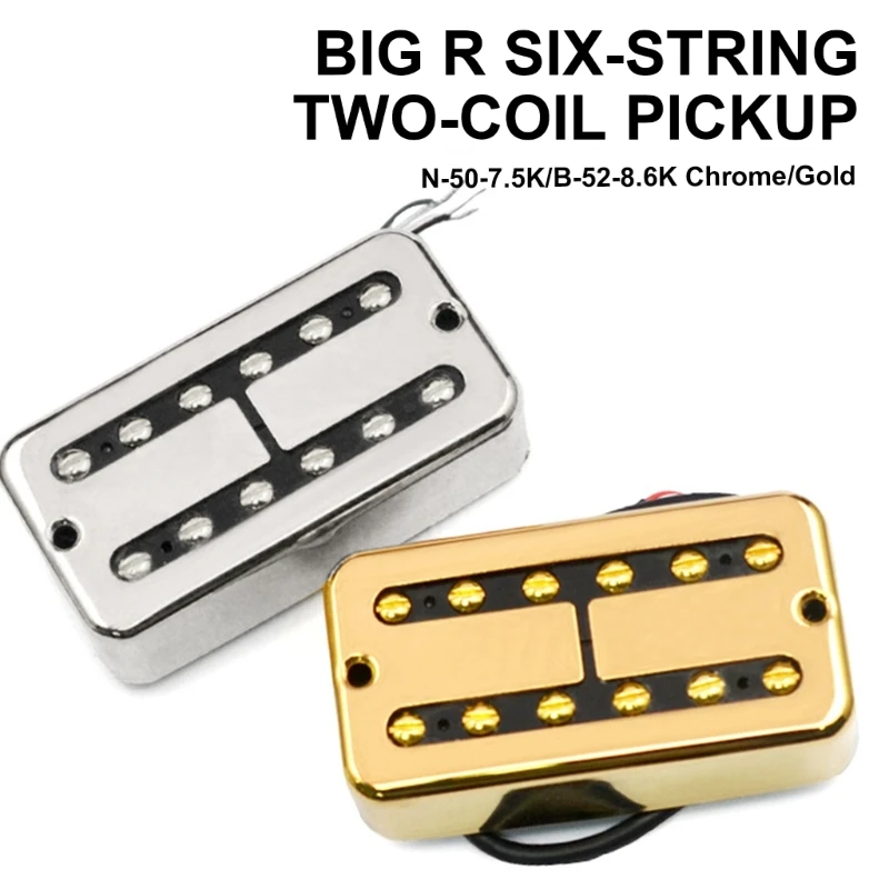 Звукосниматель хамбакер Humbucker Neck Pickup Улучшение звука гитары для Прямая поставка