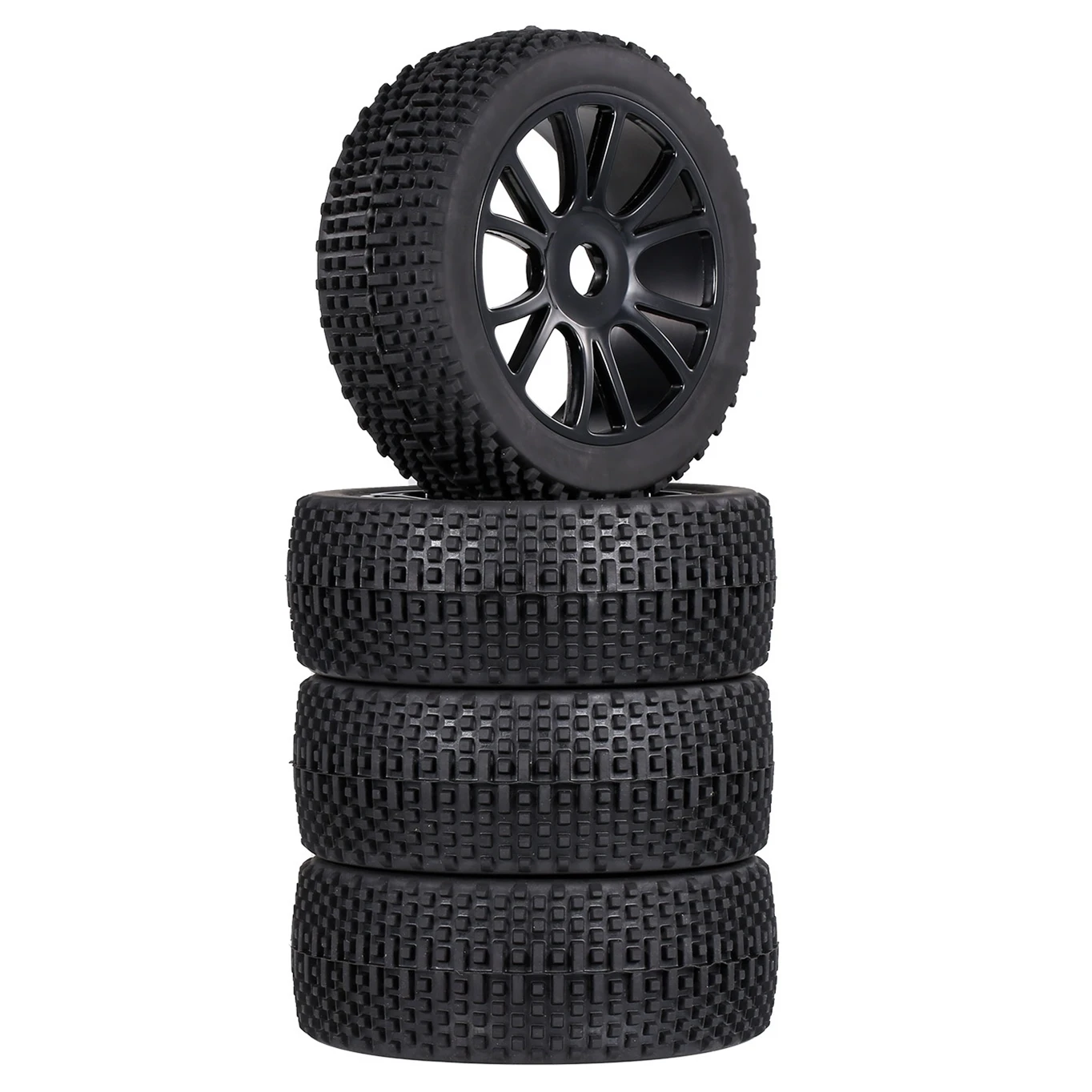 

110mm 1/8 Scale RC Off-Road Buggy Tires Wheel 17mm Hex for ARRMA Redcat Team Losi Kyosho VRX HPI WR8 HSP Hobao