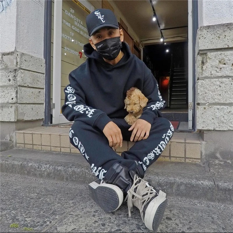 Толстовка ASKYURSELF с логотипом для мужчин и женщин Свитшот оверсайз графическим