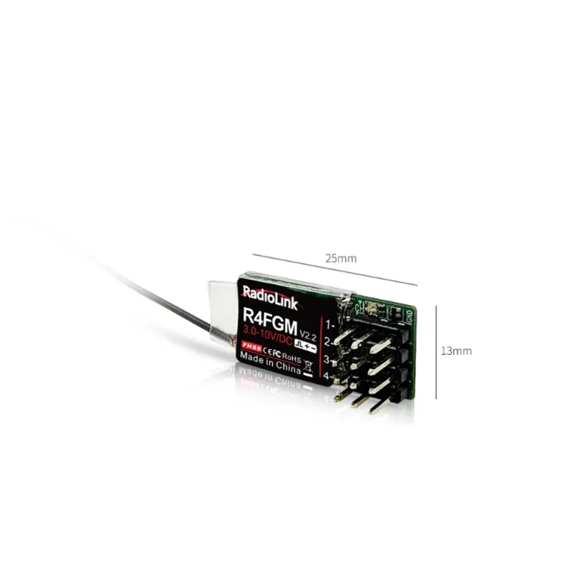 Radiolink R4FGM R4F R6FG R6F R6DSM R6DS R7FG R8F R8EF R8FM R8SM R12DSM R12DS R9DS Мини-приемник RC для радиоуправляемых автомобилей Лодки Дрон (art.: 3920d2ed111b2) - 3920d2ed111b2
