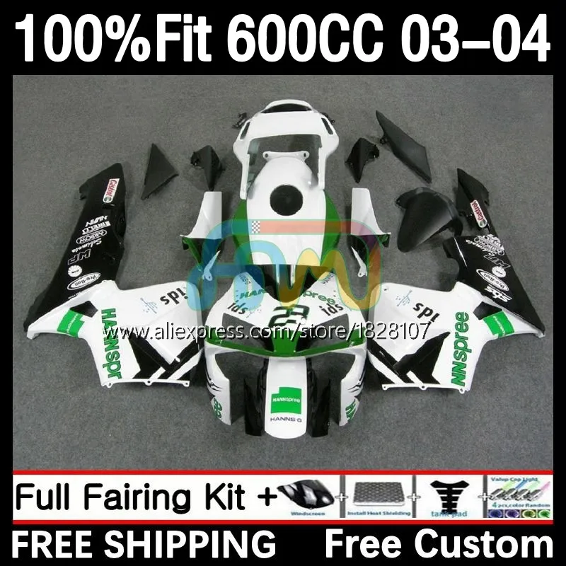 

OEM Fairing For HONDA CBR 600 CC 600RR 600F5 600CC F5 23No.18 CBR600 RR CBR600RR HANNSpree 03 04 CBR600F5 2003 2004 Injection