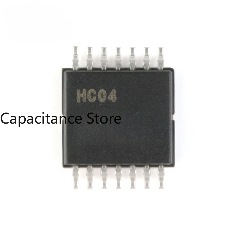 

10PCS Original Genuine SN74HC04PWR TSSOP-14 Six-way Inverter Chip Logic