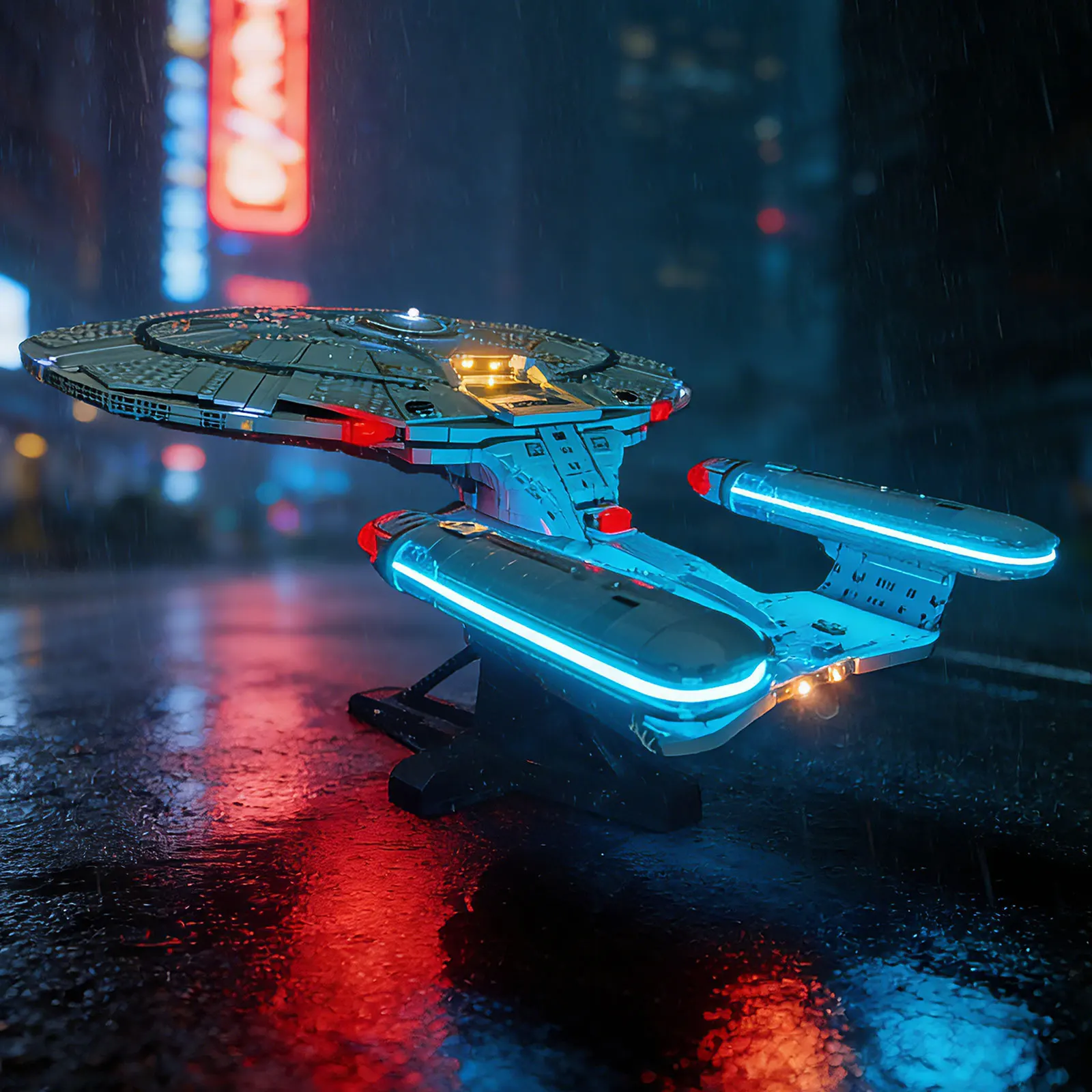 Комплект подсветки BRIXSPARK, совместимый с Lego 10356 U.S.S. Конструктор Enterprise NCC-1701-D |   Усовершенствованные дизайнерские световые аксессуары (art.: 3920db442bdcc) - 3920db442bdcc