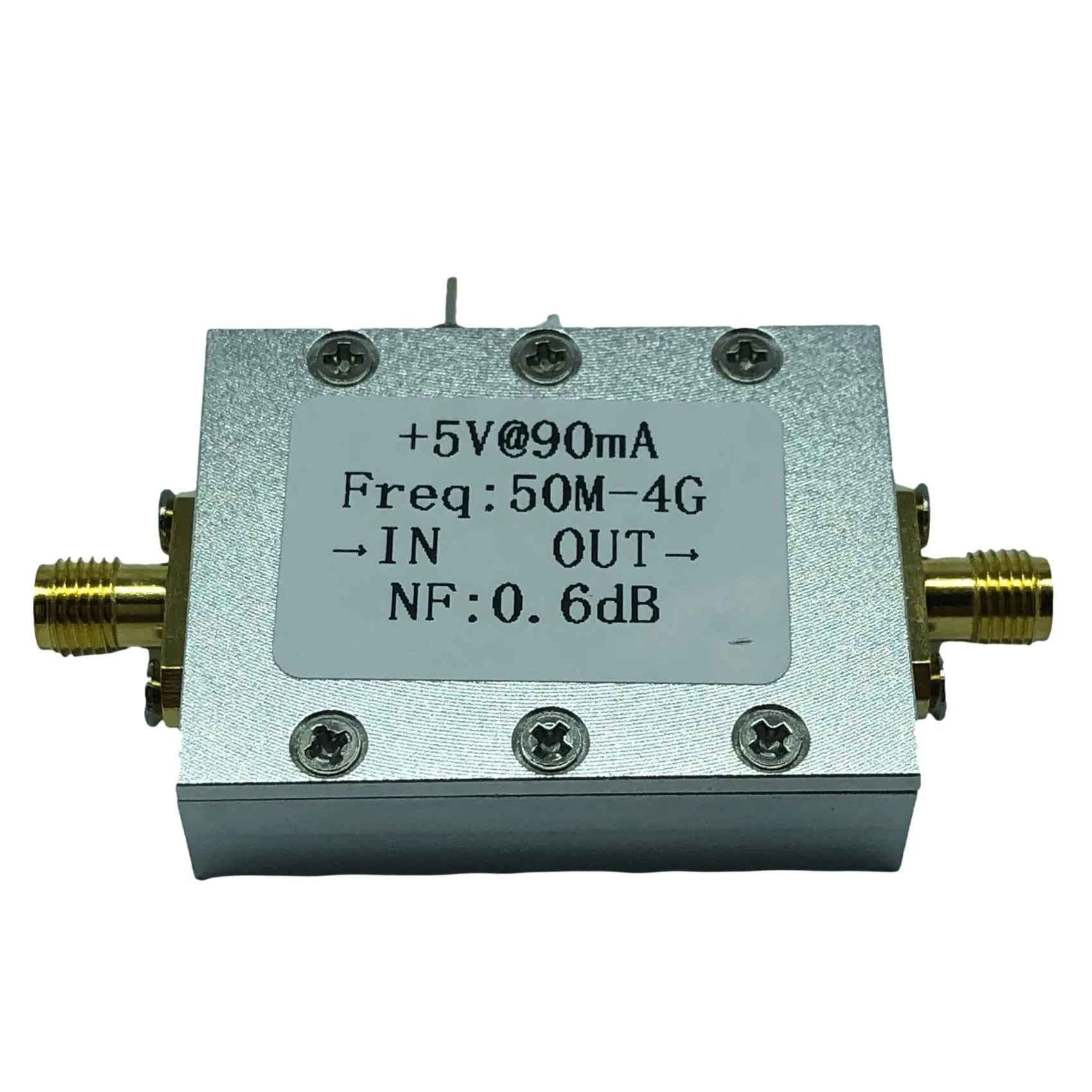 

RF Amplifier, LNA 0.05-4G NF=0.6DB Low Noise Amplifier Module Board