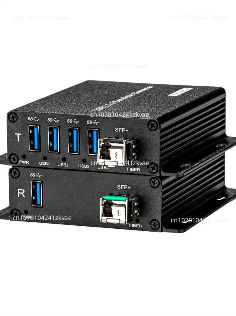 Фото Хорошее качество, 4-портовый USB-удлинитель 3,2/3,1/3.0, поддержка оптоволокна/utp, поддержка всех видов USB-устройств №2