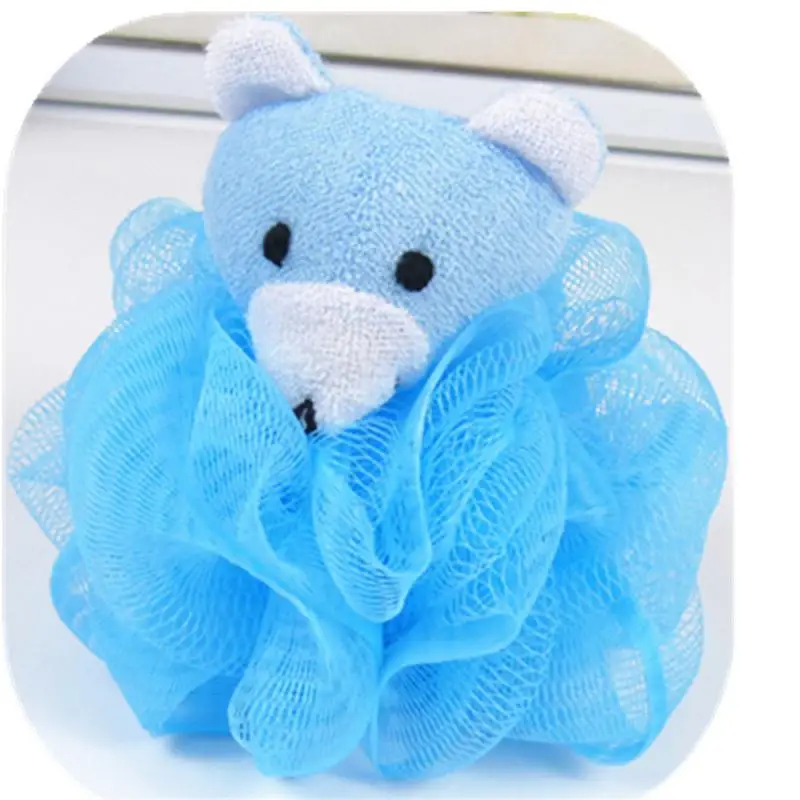 Детская ванна цветок губка отшелушивающее мультяшное животное мягкий цвет