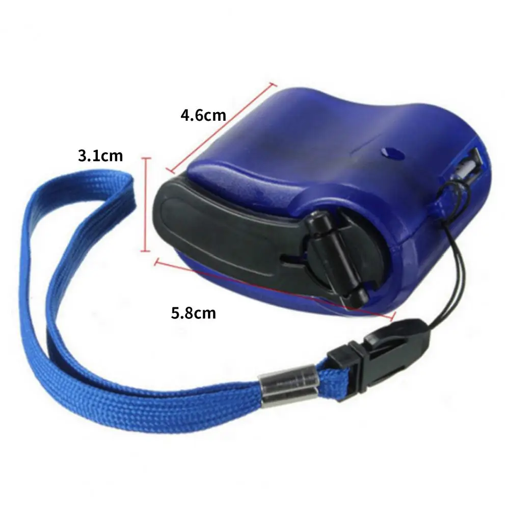 hand crank charger portable safe charging usb port mobile phone tablet manual emergency dynamo for outdoor free global shipping