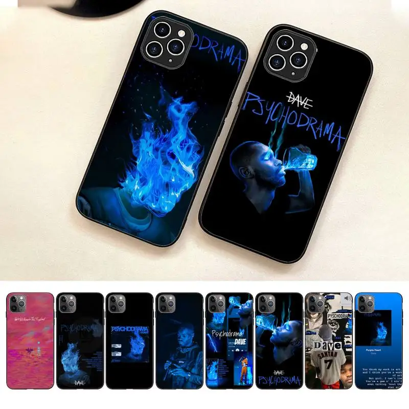 

Dave Psychodrama Rapper Phone Case For Iphone 7 8 Plus X Xr Xs 11 12 13 14 Se2020 Mini Pro Max Case