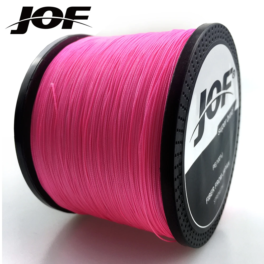 

JOF 300M 100M 4 Strands PE Fishing Wire Multifilament Thread Durable Carp Fishing 10-80lb Ice Fishing Line Braid Fishing Line