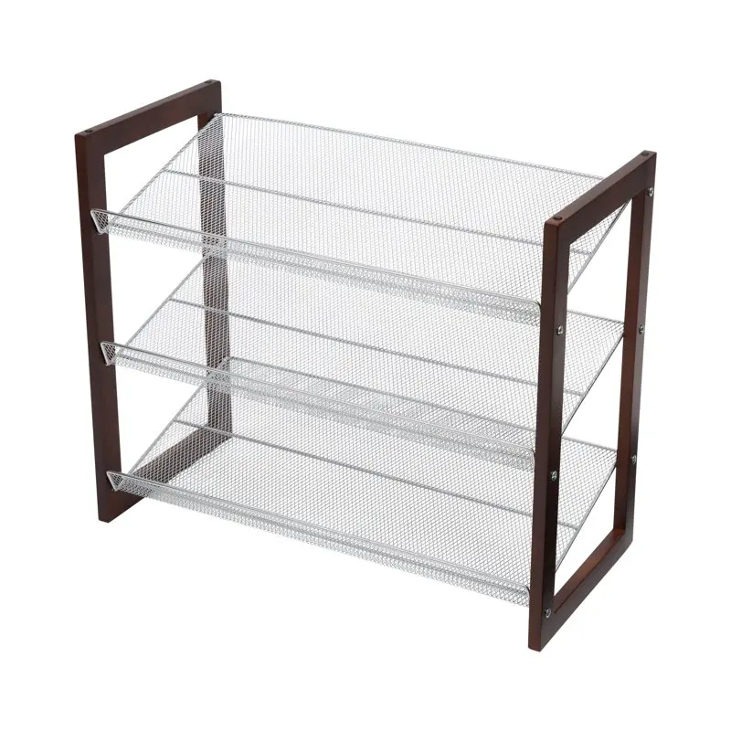 

3 Tier Mesh Shelf in Espresso