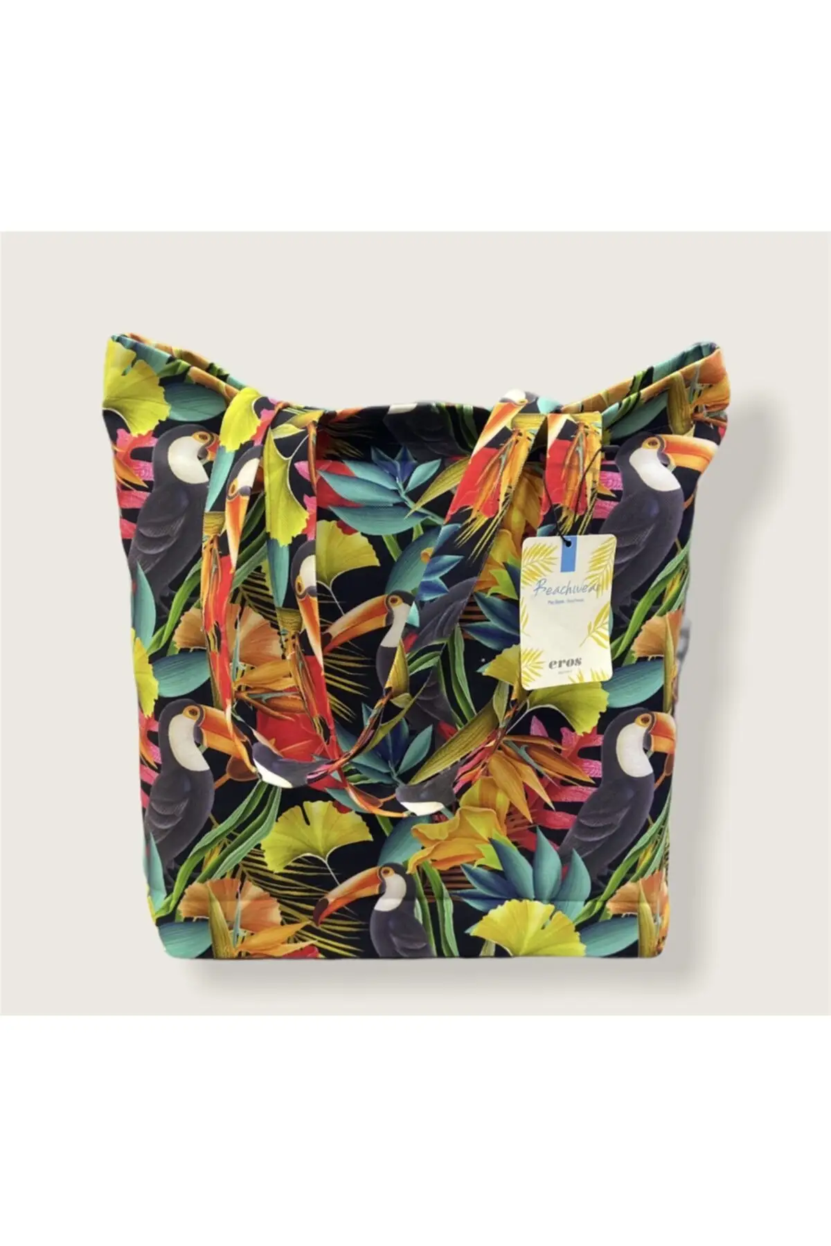 

Женская пляжная сумка-тоут, Модный летний вместительный топ на плечо с рисунком