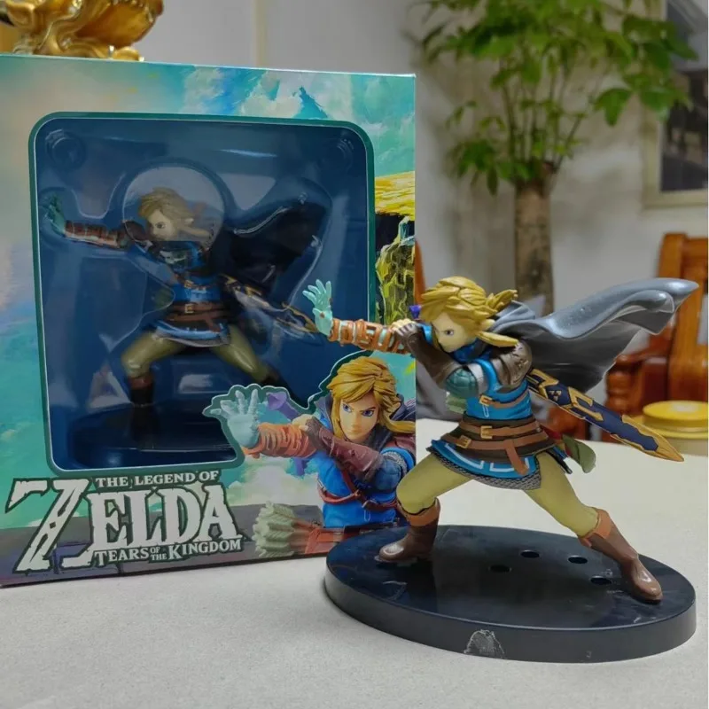 

The Legend of Zelda Anime Figure Link 14cm Action Figures Game Peripheral Model Figurine Accessories Children's Toys Gifts