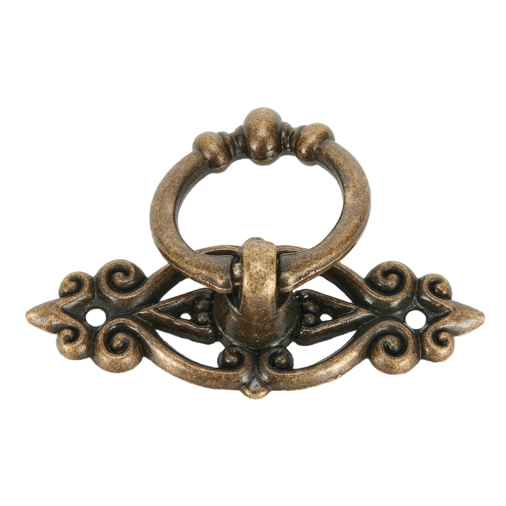 

Durable High Quality Installation Easy Material Alloy Handle Drawer Pull Ring 65*46mm Dressers Hanging Hardware
