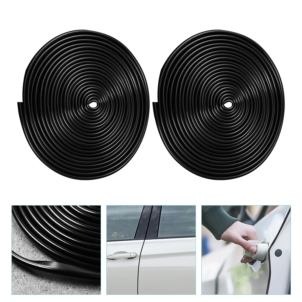 

2pcs Car Door Edges Guards Edges Strips Rubber Car Door Edges Protectors