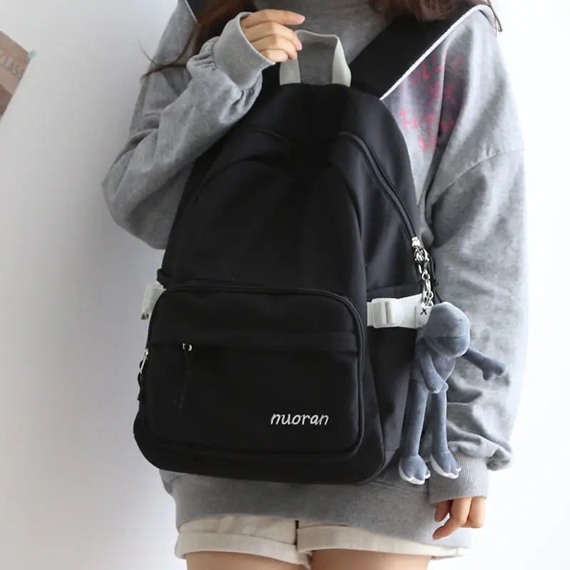Женский школьный рюкзак для девочек-подростков, студентов Университета, школьная сумка, повседневный студенческий стиль 2022