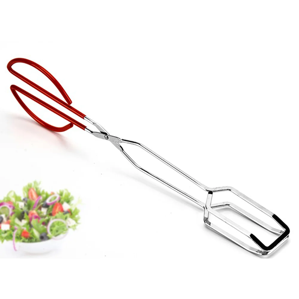 

Tongs Tong Waffle Food Scissor Cooking Bbq Metal Kitchen Bread Serving Maker Steak Buffet Spatula Barbecue Salad Stainless Steel