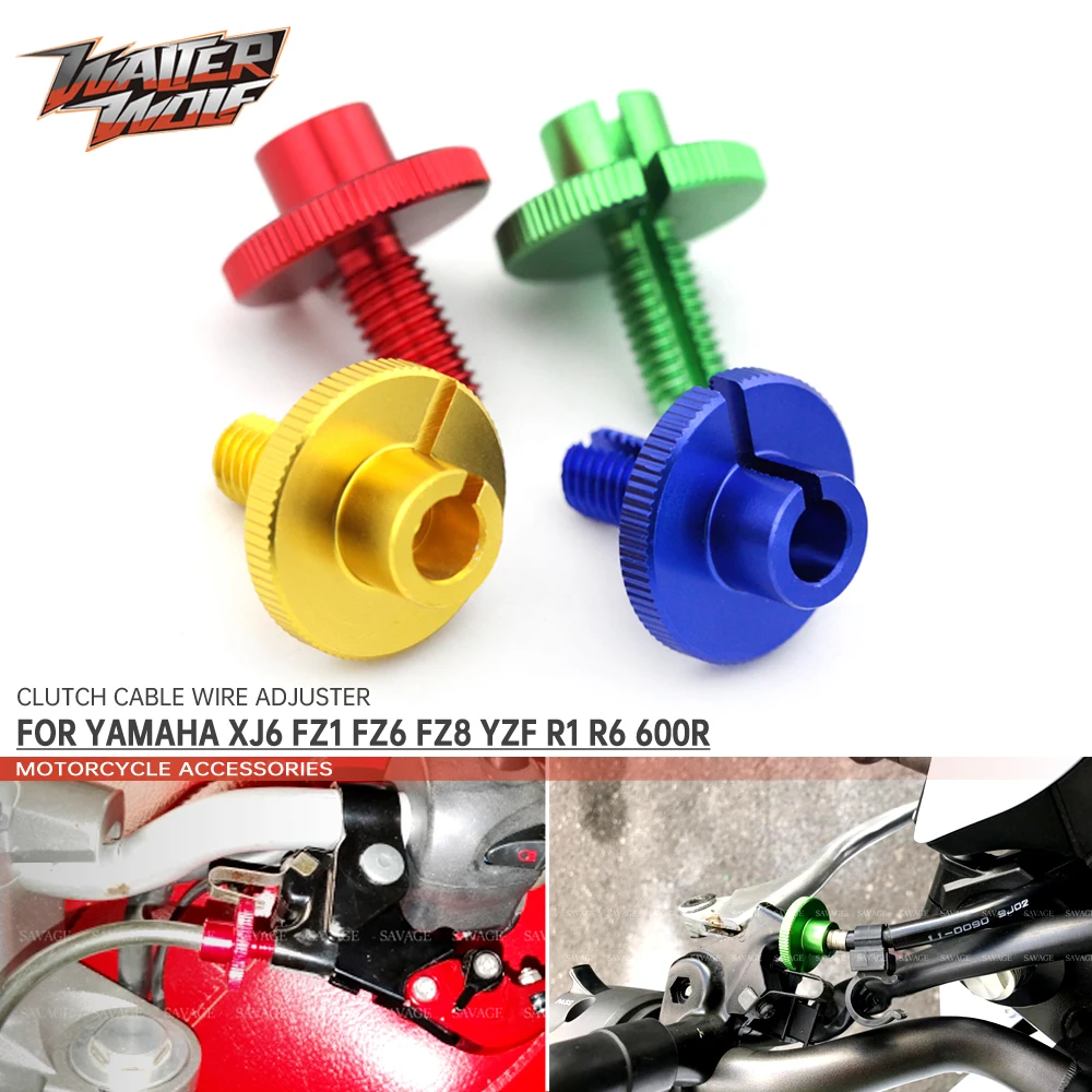 

Регулятор кабеля сцепления для YAMAHA XJ6 FZ1 FZ6 N/S FZ8 FAZER FZS1000 YZF 600R R1/M/S R6 600R аксессуары для мотоциклов M10 * 1,5