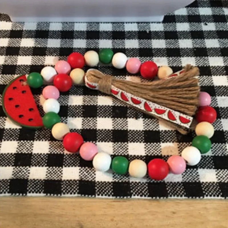 200 шт. 16 мм рождественские деревянные бусины набор разноцветных деревянных бусин