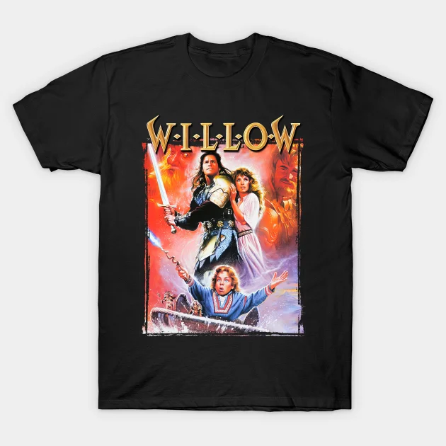 

2021 Men/Women's Summer Black Street Fashion Hip Hop Willow T-shirt Cotton Tees Short Sleeve Tops