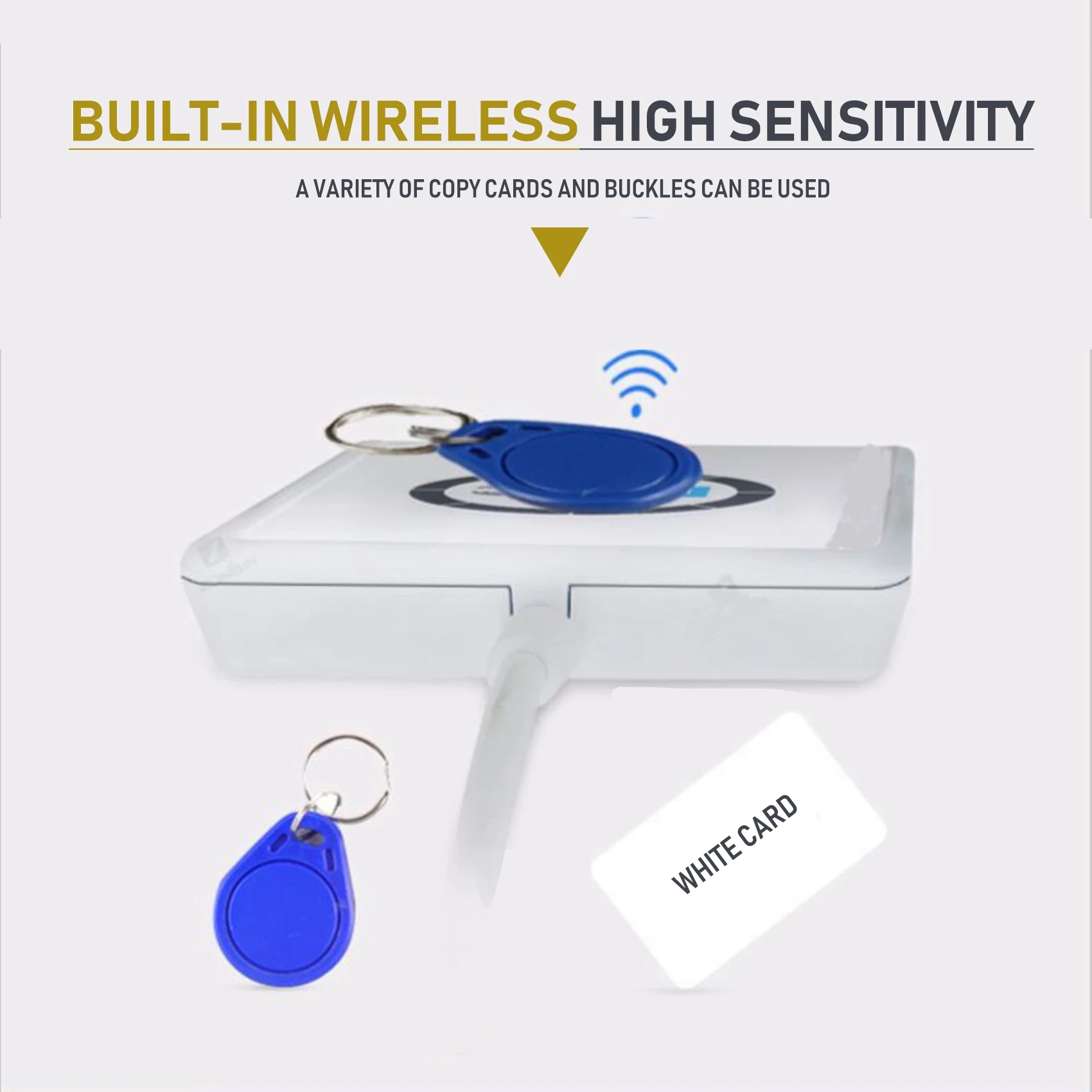 USB NFC Card Reader Writer ACR122U-A9 Китай Бесконтактный RFID-считыватель карт Windows Беспроводной