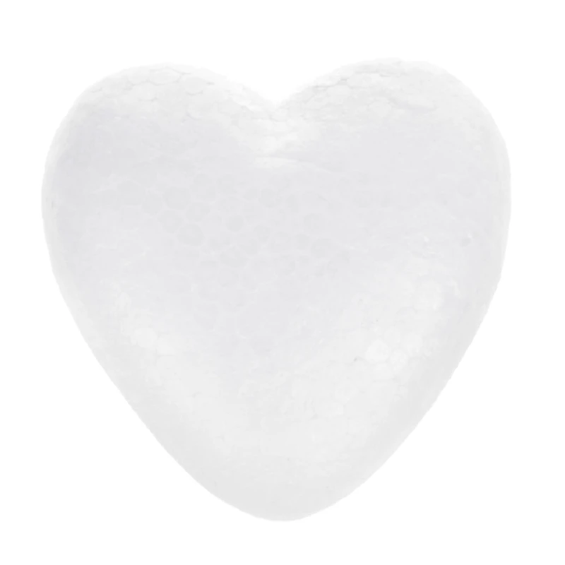 

Heart Shape White Foam Wedding Decorations Festival Birthday Parties Accessories