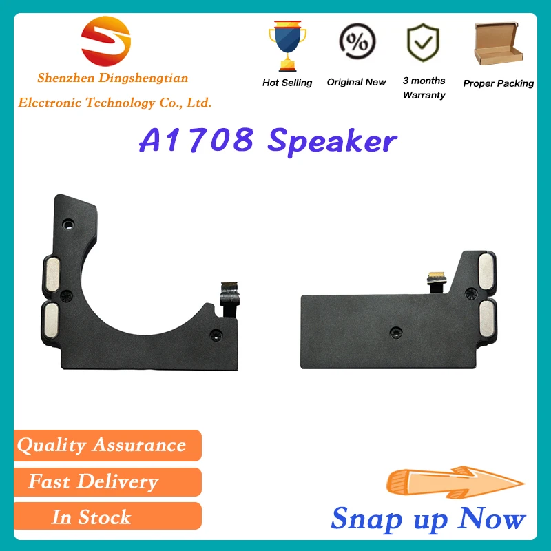 

Оригинальный Новый ремонт для MacBook Pro A1708 13 дюймов 2016 2017 Emc 2978 3164 сменный громкоговоритель громкий звук