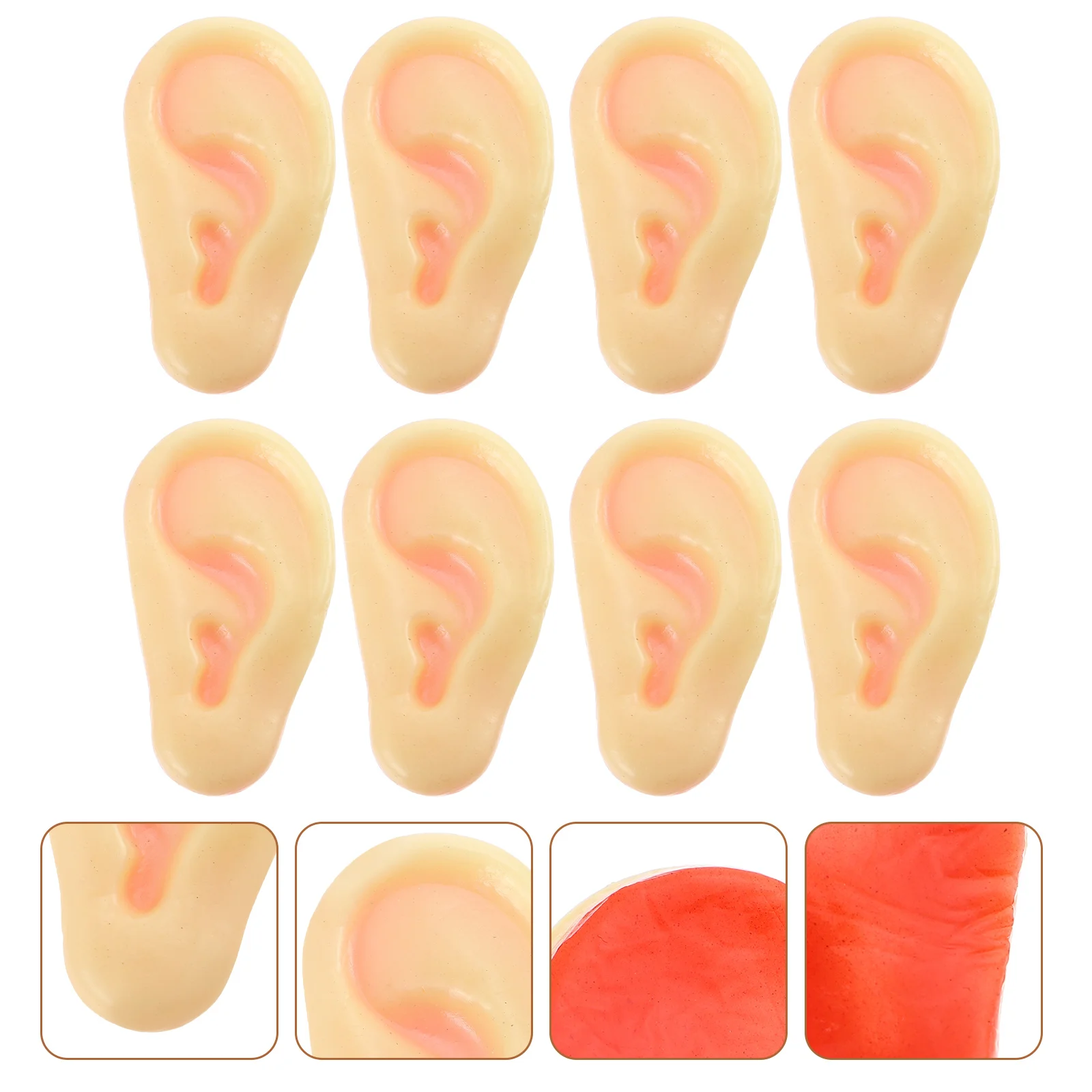 

Artificial Ear Toy Ears Model Playthings Emulated Models Funny Prank Toys False Kids