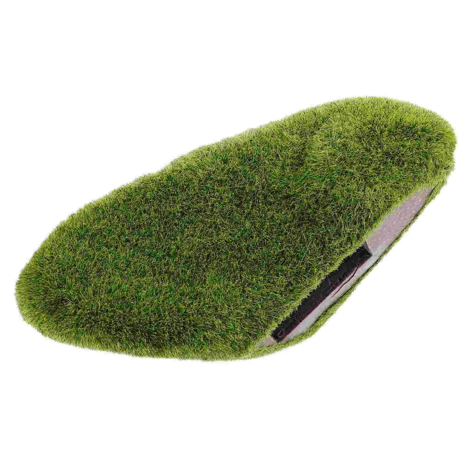 Имитация зеленых водорослей искусственный камень из мха для садовых камней