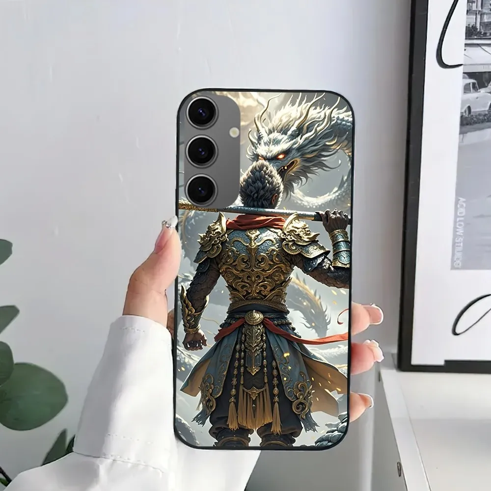 Чехол для телефона Game Black Myth W-WuKong Samsung Galaxy S21 S22 S23 S30 Note 10 20 Plus Lite FE ULTRA Shell