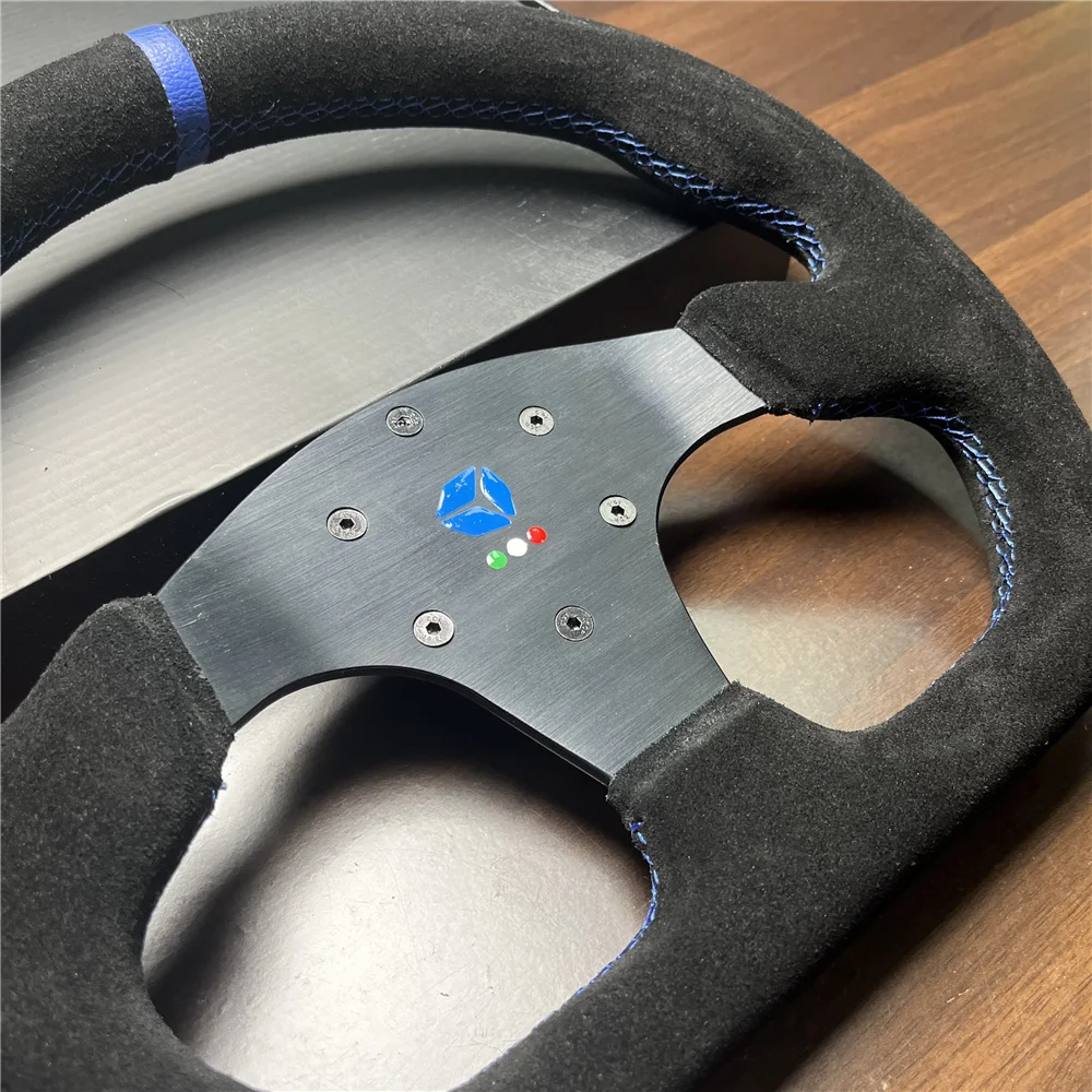 Рулевое колесо 13 дюймов 330 мм 70 шаг между отверстиями Тип D замшевое рулевое