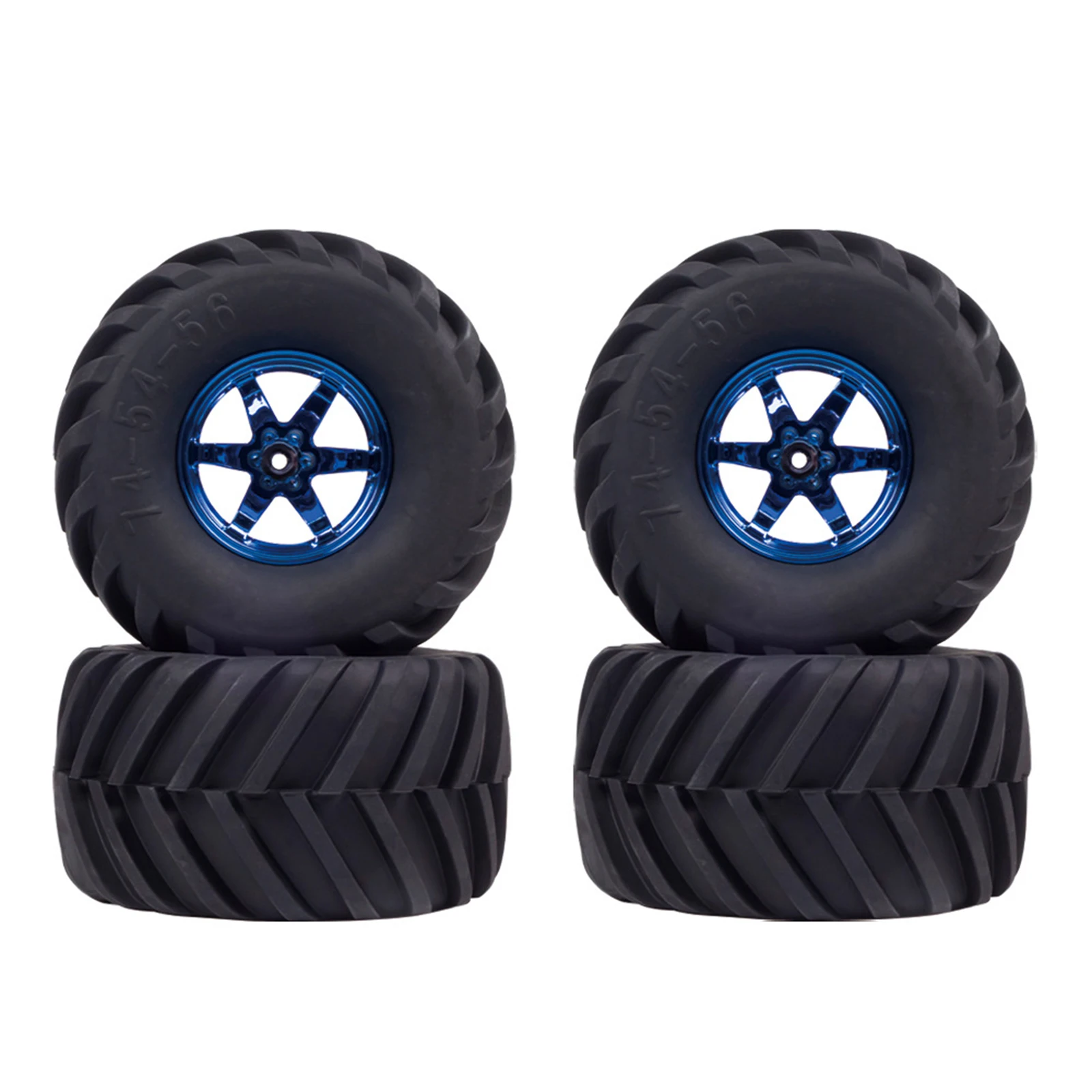 

4PCS 130MM Climbing Tires Non-slip Widening Rubber Tyre for 1/10 HSP HPI Big Foot Monster RC Truck Car Upgrade Part Servo