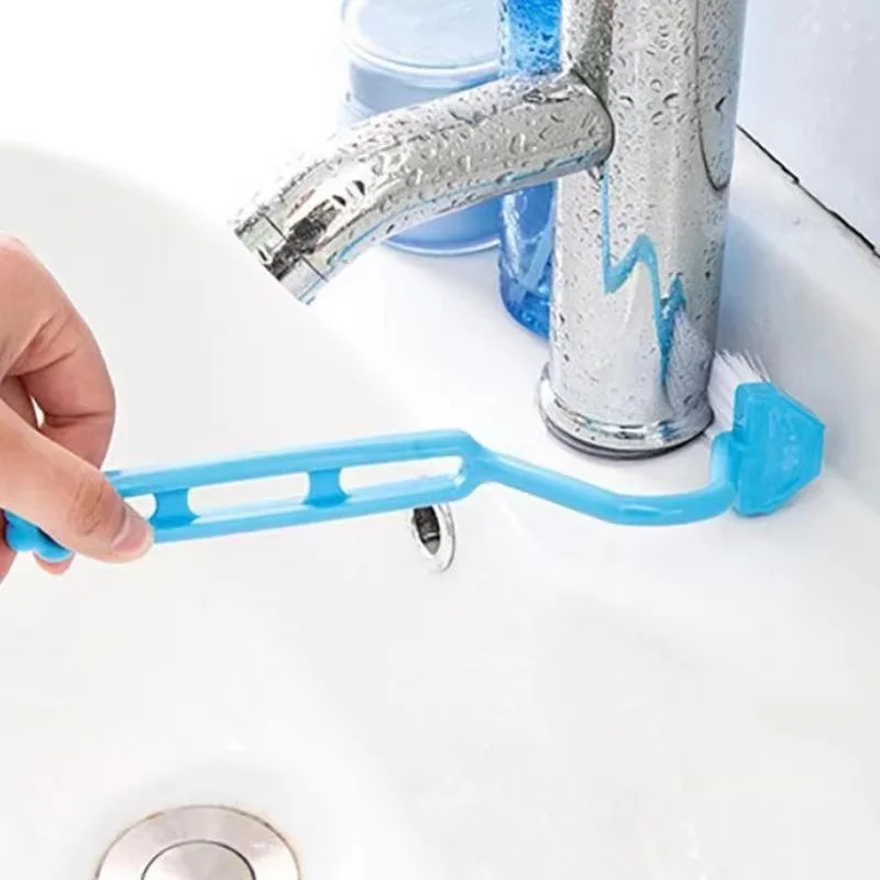 

Bathroom Clean Brush S-bend Portable Multifunction No Dead Corner Soft Hair Long Handle Crevice Toilet Brushs Cleaning Tools