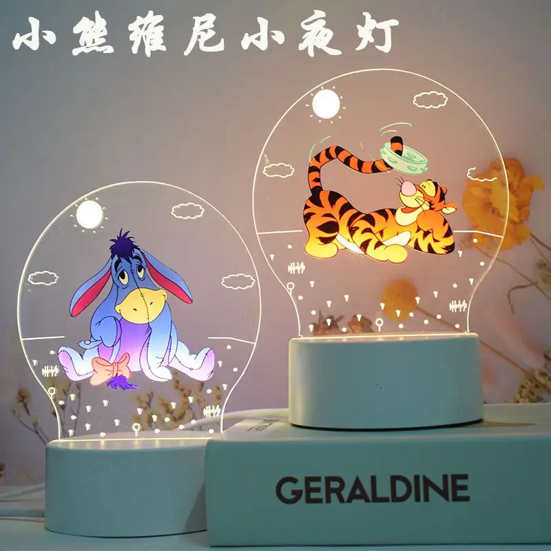 

Фигурки Аниме игрушечные в виде животных, 3D ночсветильник, подарок, акриловые стоячие игрушки, модели, орнамент, экшн-фигурки, ювелирные изд...