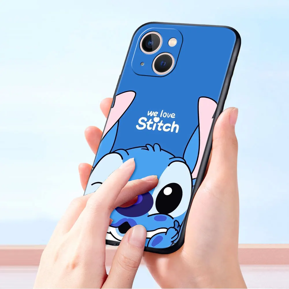 Силиконовый мягкий ТПУ чехол DISNEY Stitch для MOTO E 4 5 6 20LITE EDGE ONE PRO P50 Z3 PLAY GSTYLUS ONEHYPER ONEFUSION |
