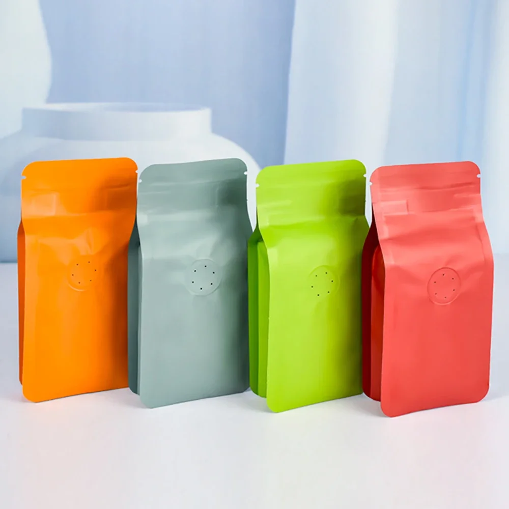 100 шт. термосвариваемая боковая ластовица 30 г мешок для порошка кофейных зерен с