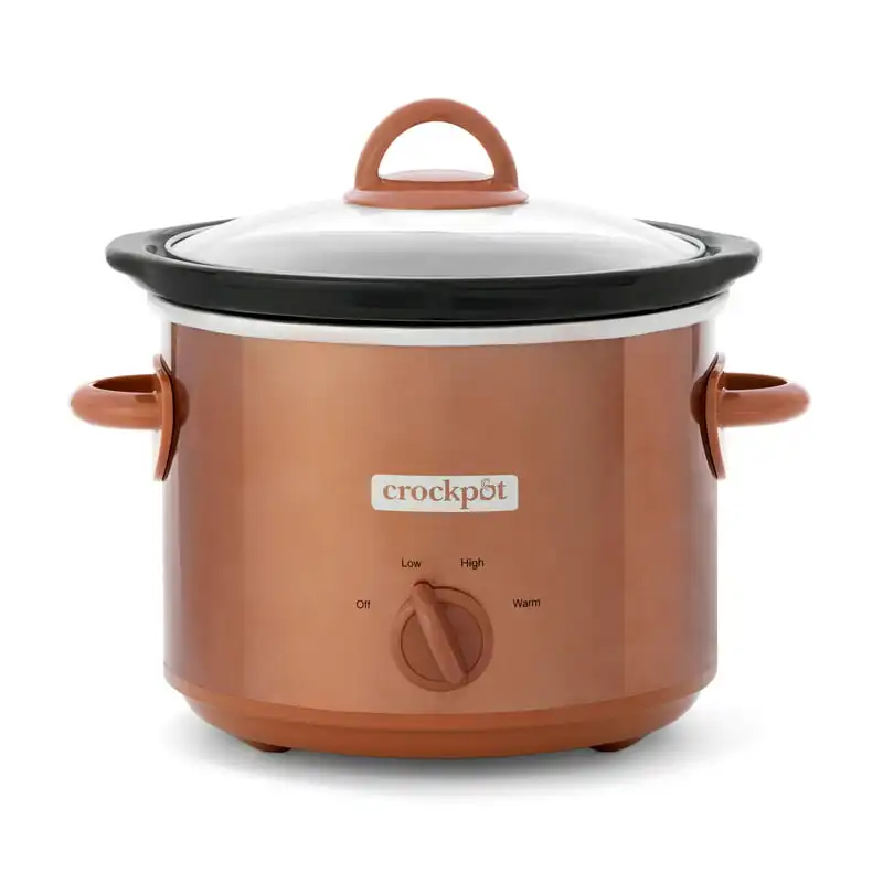 

Design Series 3-Quart Manual Slow Cooker, Copper