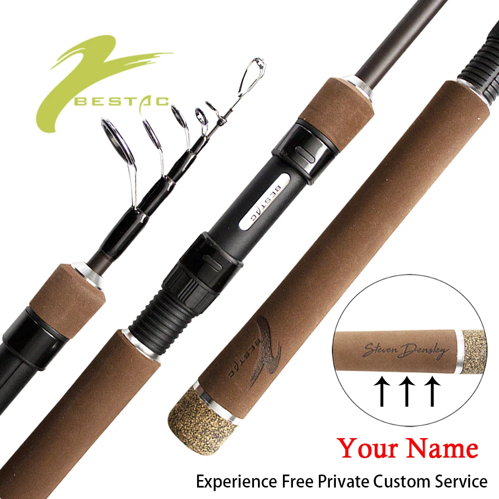 CASTAIC Lure Rod Telescopic Spinning Fishing Light convenient for Camping Hiking Boating Fresh Salt Water Travel Sporting enlarge