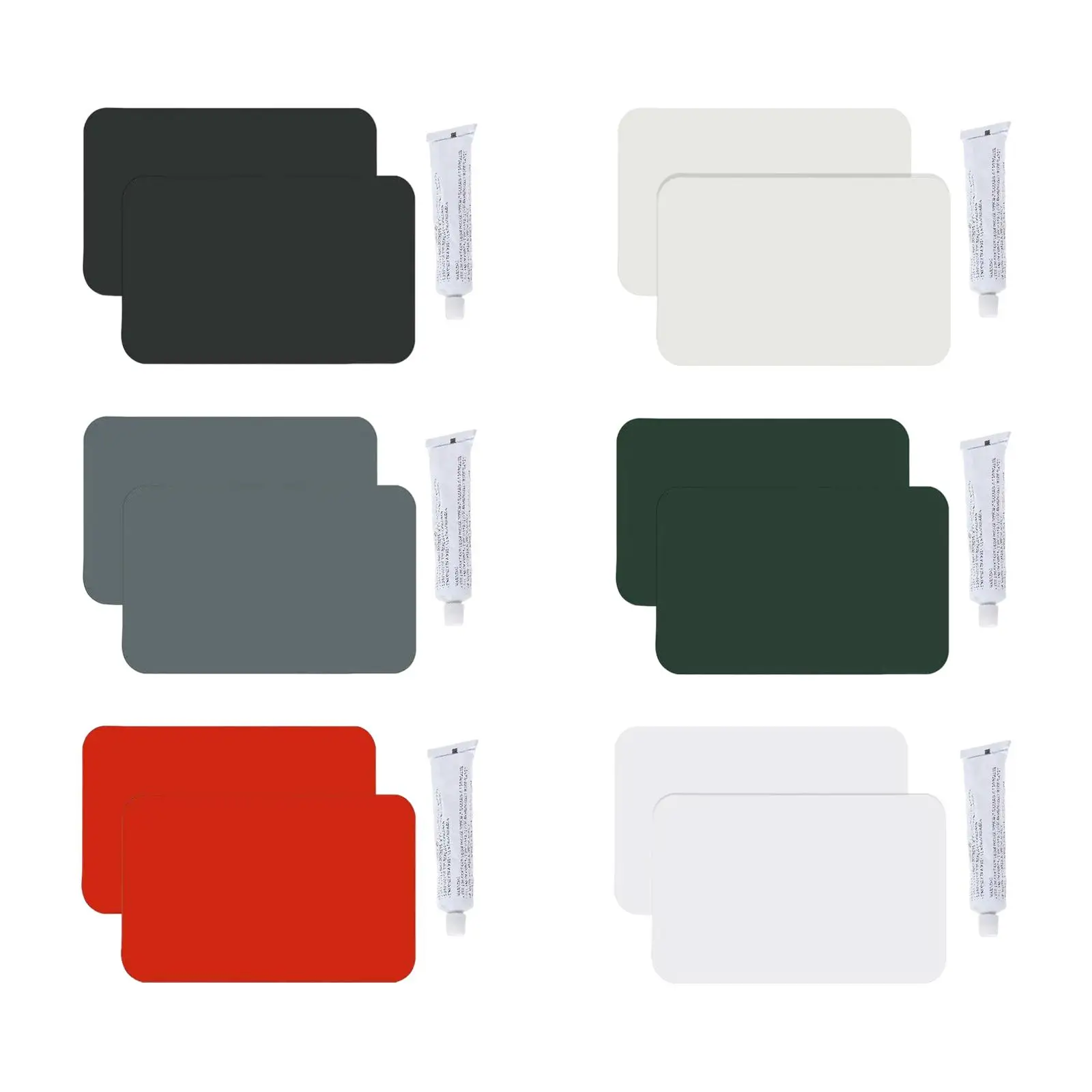 

Нашивки для бассейна из ПВХ, прочный комплект для ремонта надувной лодки с клеем, Воздушная кровать, отверстия для мячей для йоги в каяке