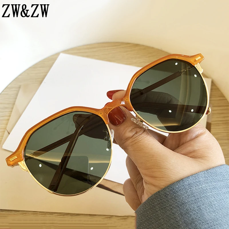 

Oval Sunglasses Women 2023 Vintage Fashion Glasses Designer Summer Accessories Trendy Lentes De Sol Mujer Lunette Soleil Femme