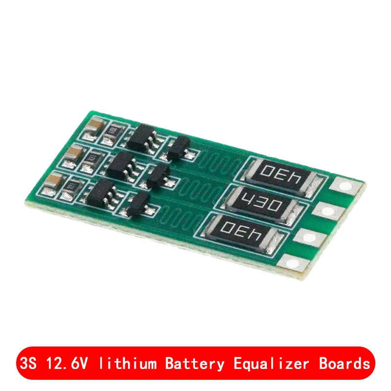 Balanced Current Lithium Battery Balancer BMS Polymer Li-ion 2S 3S 4S 8.4V 12.6V 16.8V 18650