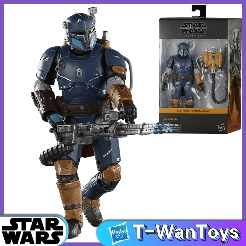 

Hasbro Star Wars The Black Series The Mandalorian Live-Action Paz Vizsla 6 Inch Action Figure(15Cm) Original Genuine Collectible