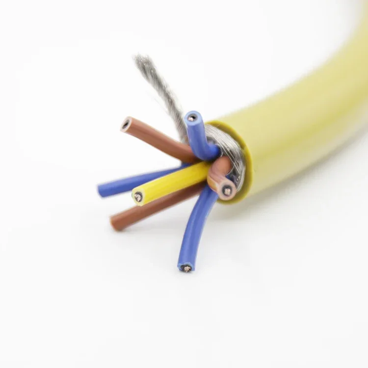 Hi-Fi audio M.C бесгалогенный гибридный силовой кабель продается на метр