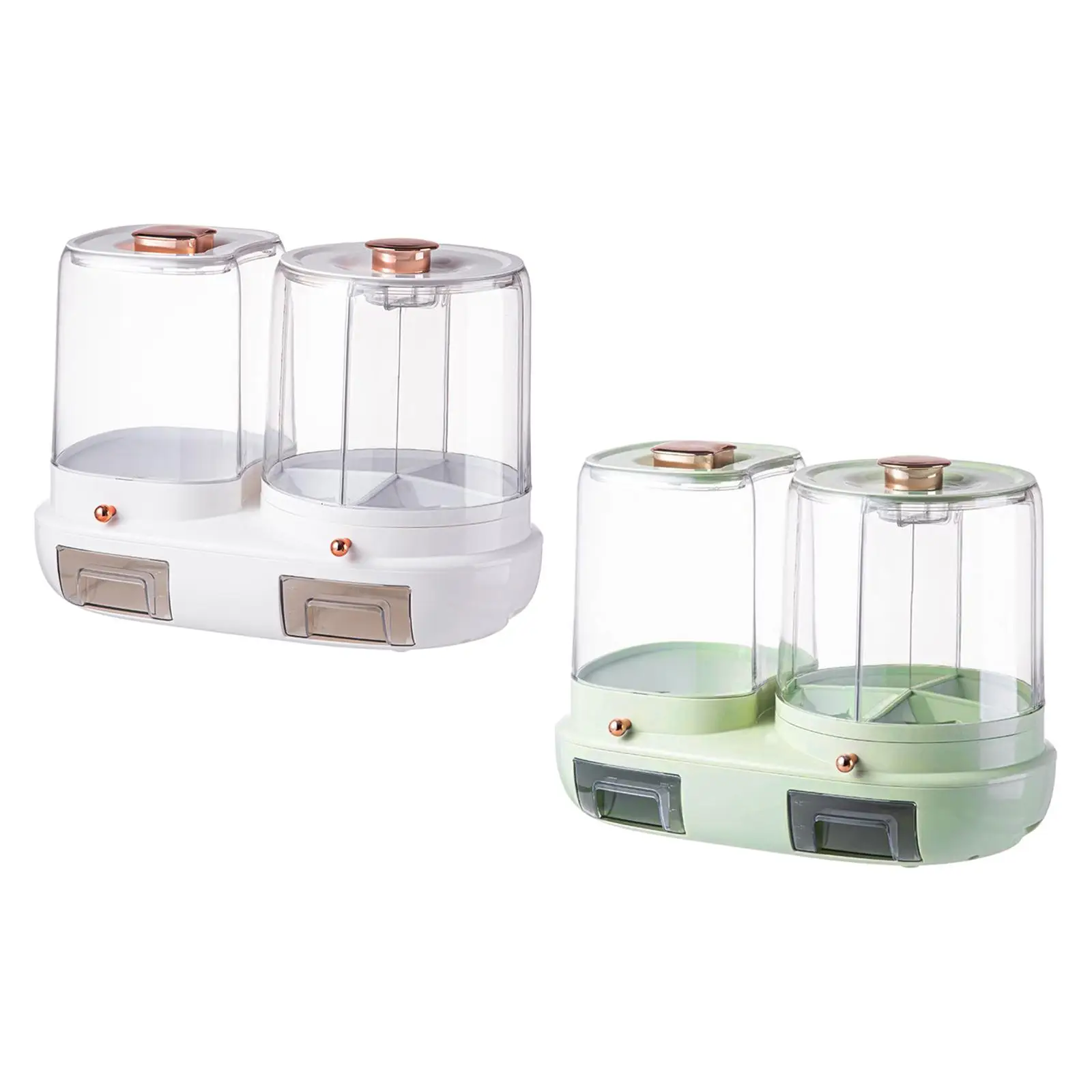 

Контейнер для хранения риса, кухонный Органайзер, контейнер для хранения продуктов, дозатор зерна для ячменя, овса, бобов мунг, мелких зерен