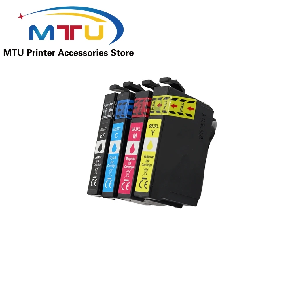 1 комплект 603XL чернильные картриджи для Epson XP-2100 XP-2105 XP-3100 WorkForce
