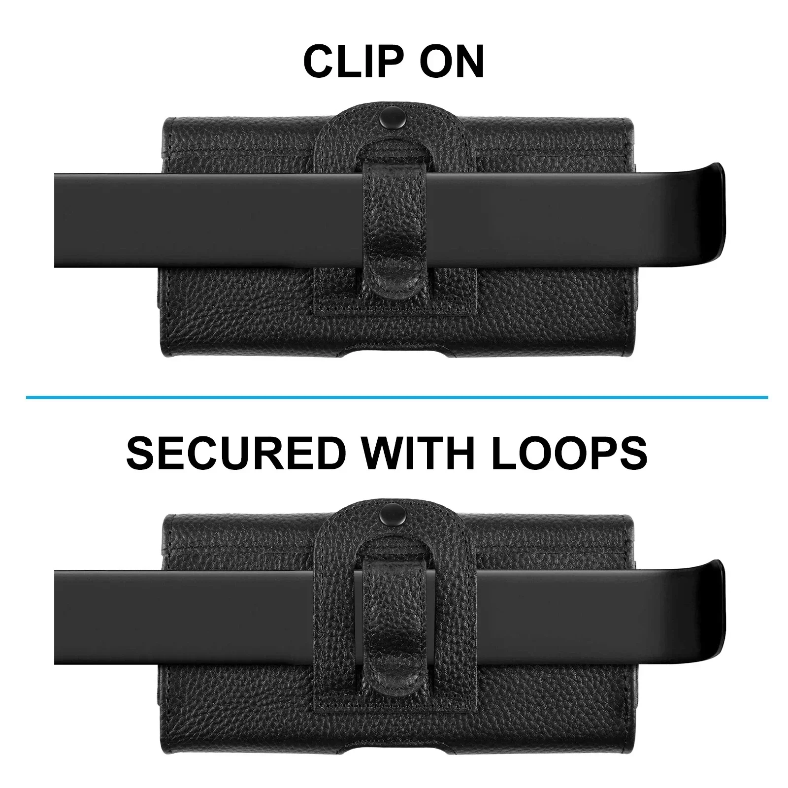 Чехол-кобура из натуральной кожи для телефона 4 7-6 8 дюймов