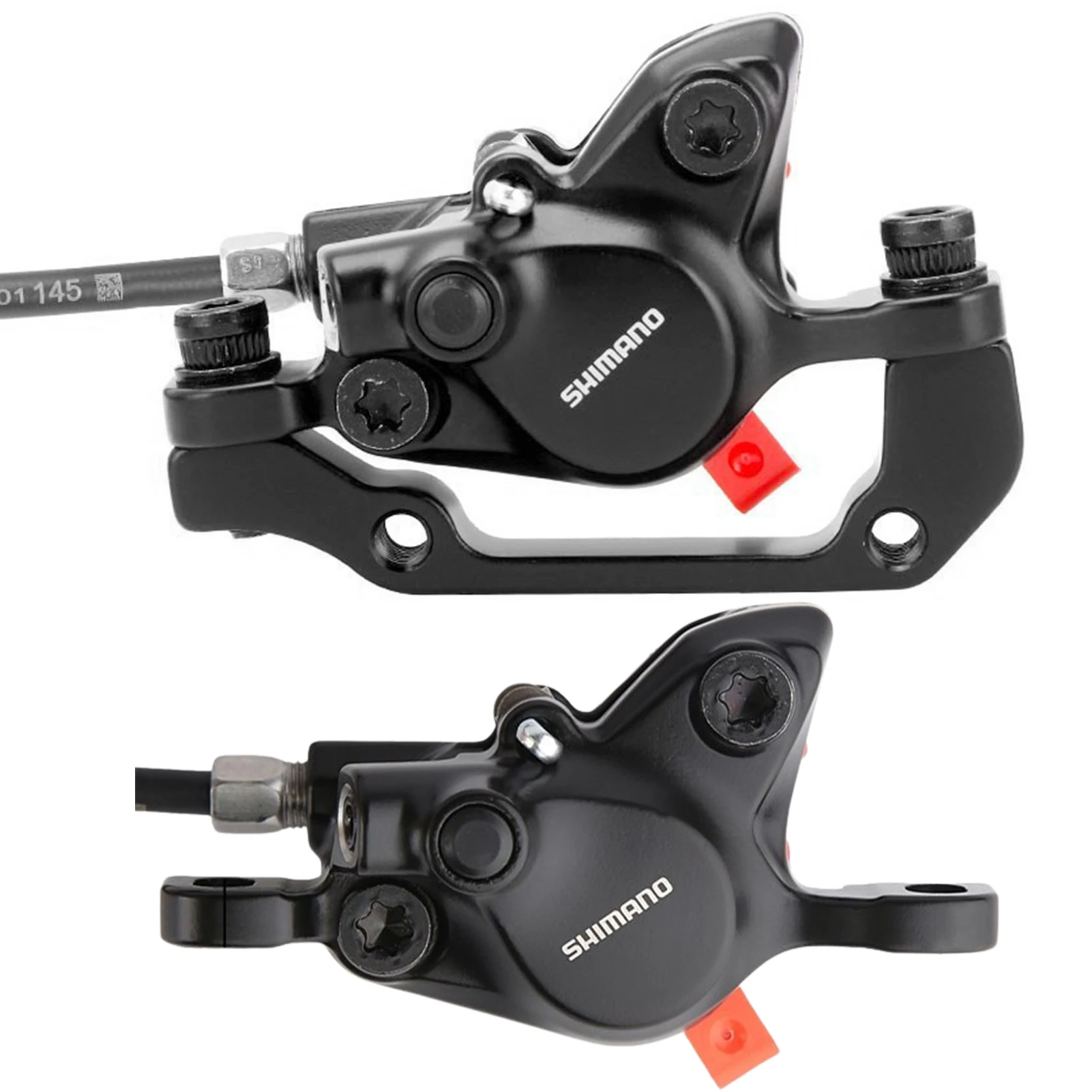 

Shima No BL MT200 Bicycle Hydraulic Brake 800/1350mm MT B Hydraulic Disc Brake Mountain Bike MT200 Bike Parts Accessories