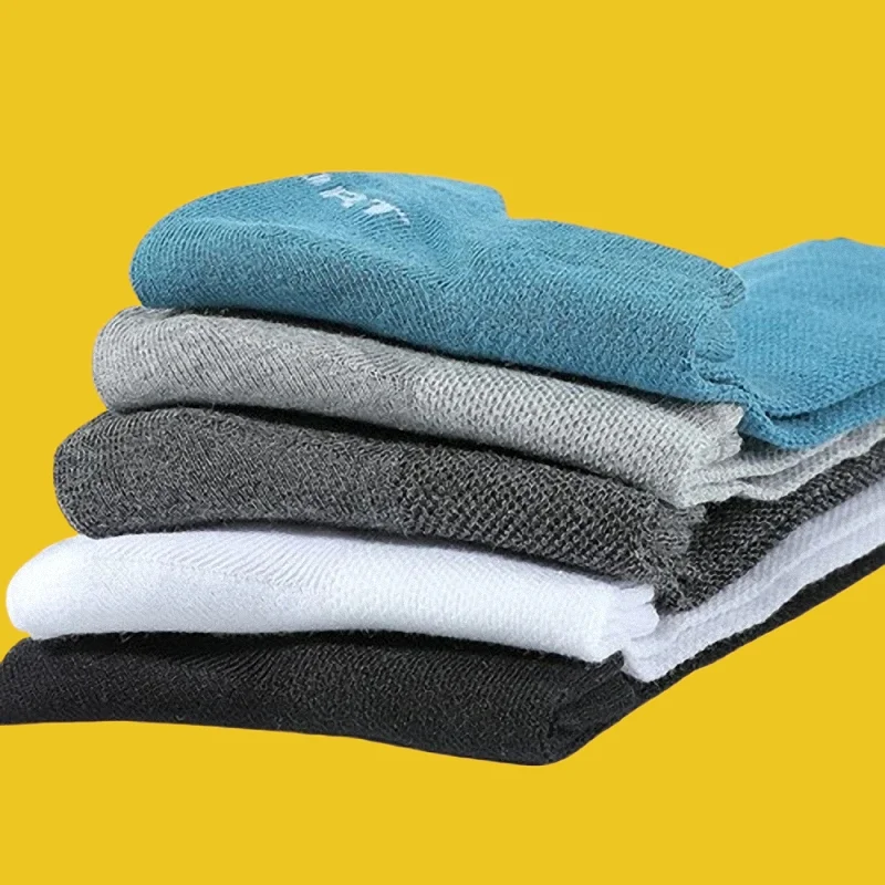 10 пар мужские хлопковые короткие носки модные повседневные женские дышащие