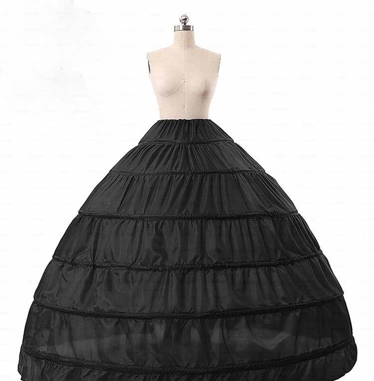 

Multi-color Six-steel Without Yarn Plus Wedding Dress Petticoat Crinoline Skirt Ball Gown Underskirt Petticoat Underskirt