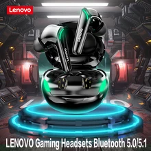 Lenovo XT92 Wireless Earphones Gamer Headset Bluetooth 5.0 Sports Headphone With Microphone Works On All Smartphones TWS Earbuds
